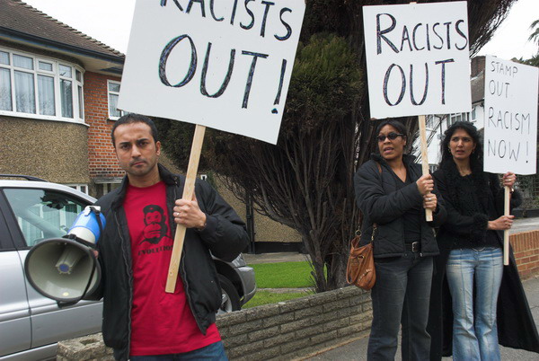 Protest Against Racism in the Suburbs © 2006, Peter Marshall