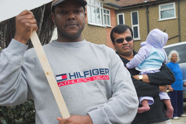 Protest Against Racism in the Suburbs © 2006, Peter Marshal