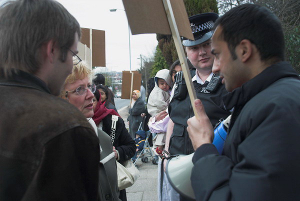 Protest Against Racism in the Suburbs © 2006, Peter Marshal