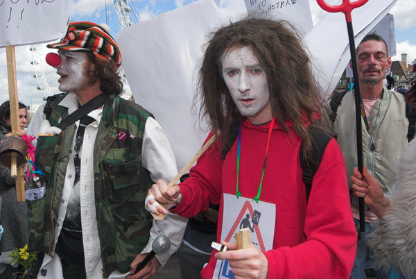 Fools Paradise Parade, London © 2006, Peter Marshall