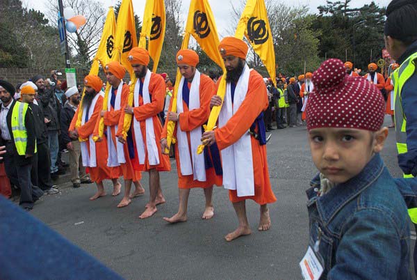 Sikhs celebrate Vaisakhi in Southall © 2006, Peter Marshall