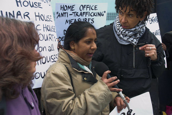 Protest at Communications House © 2006, Peter Marshall