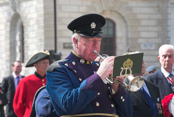 Remembrance at the Cenotaph © 2006, Peter Marshal