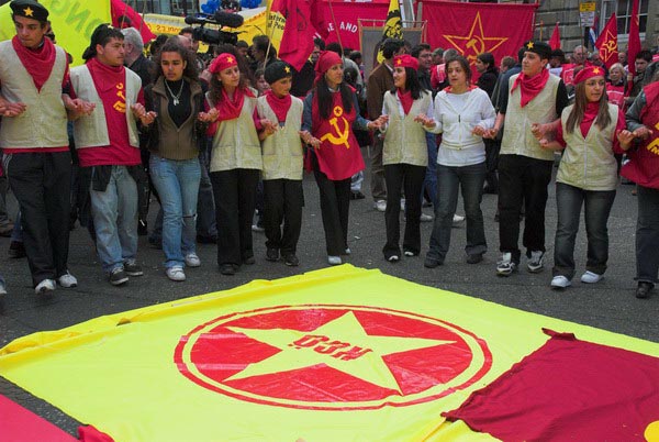 London May Day parade © 2006, Peter Marshall