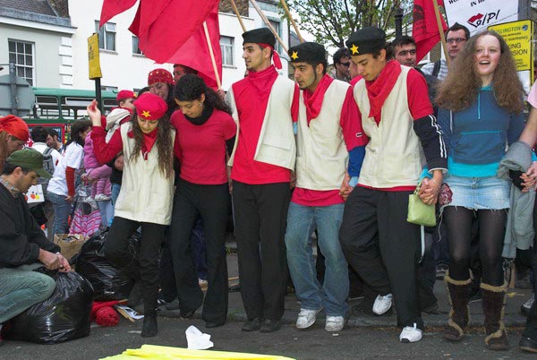 London May Day parade © 2006, Peter Marshall