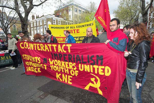 London May Day parade © 2006, Peter Marshall