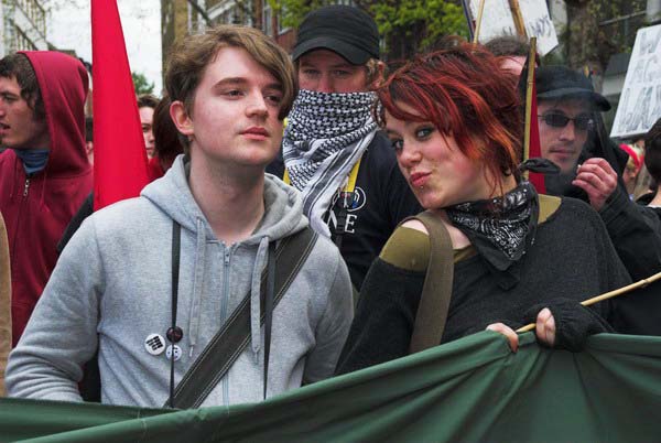 London May Day parade © 2006, Peter Marshall