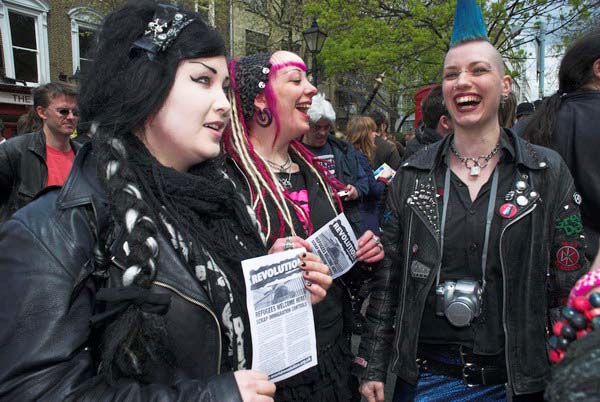 London May Day parade © 2006, Peter Marshall