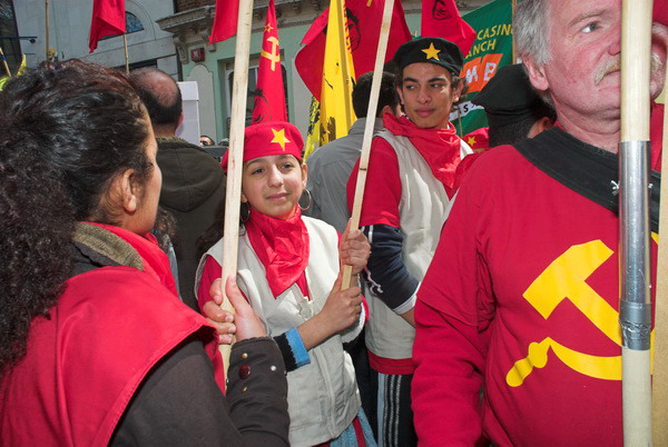 London May Day parade © 2006, Peter Marshall