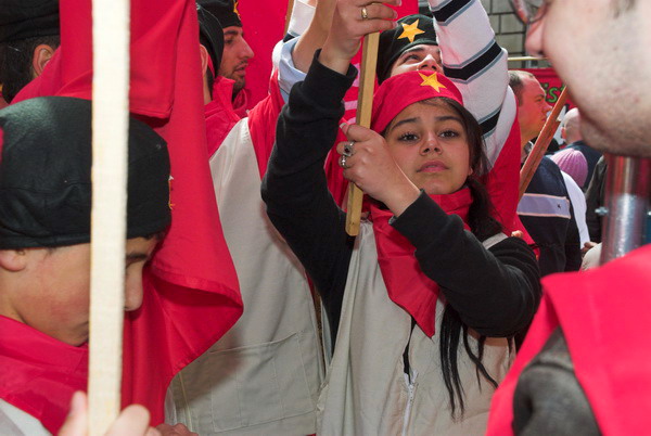 London May Day parade © 2006, Peter Marshall