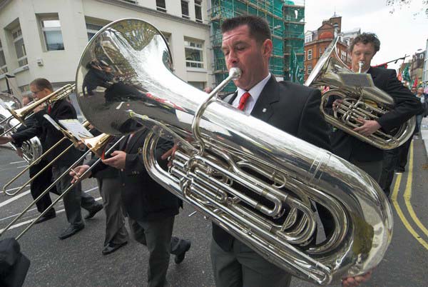 London May Day parade © 2006, Peter Marshall