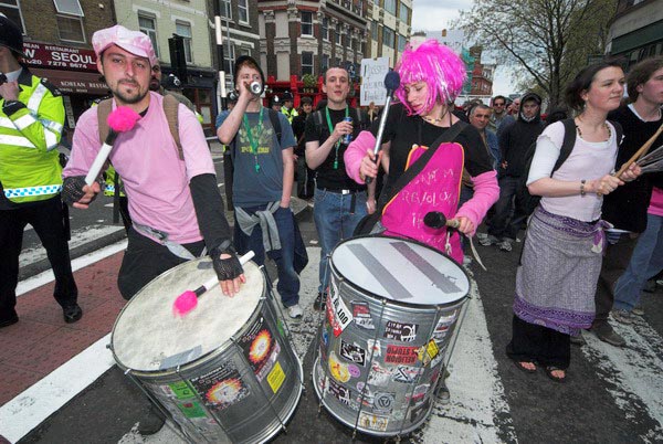 London May Day parade © 2006, Peter Marshall