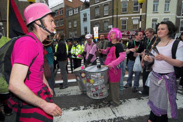 London May Day parade © 2006, Peter Marshall