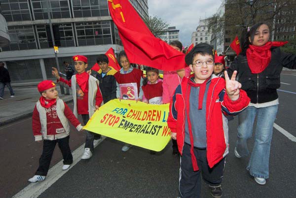 London May Day parade © 2006, Peter Marshall