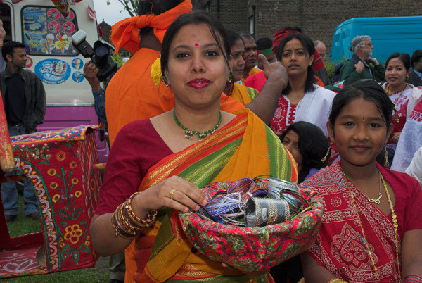 Baishahki Mela, Spitalfields, London © 2006, Peter Marshall