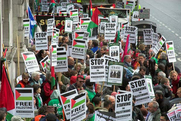 March for Palestine © 2006, Peter Marshall