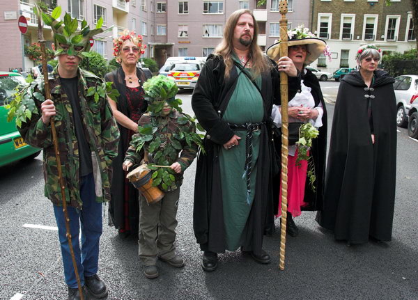 Pagan Pride, Holborn, London © 2006, Peter Marshall