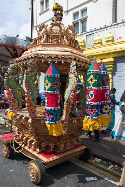 Chariot Festival, Sri Mahalakshmi Temple © 2006, Peter Marshall