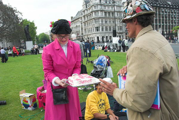 Brian Haw,5 years Parliament Square © 2006, Peter Marshall