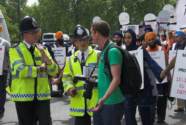 Sikh Remembrance March © 2006, Peter Marshall