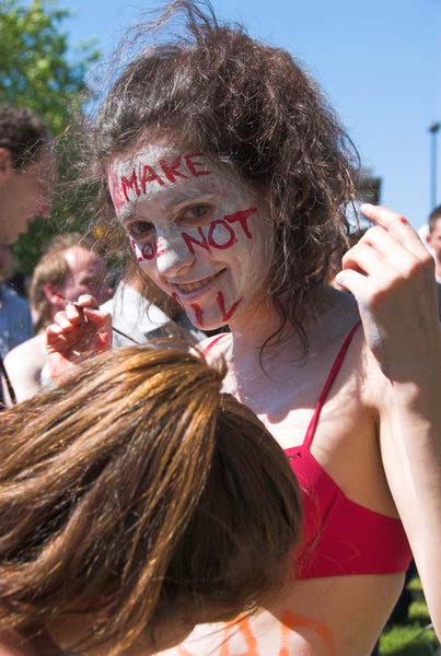 World Naked Bike Ride London. © 2006, Peter Marshall