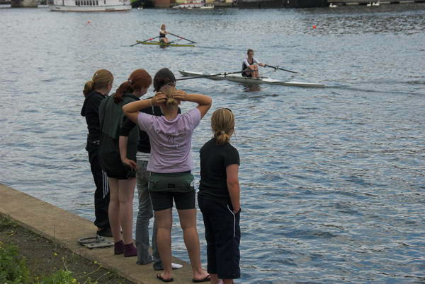 Kingston Regatta and Hampton Court © 2006, Peter Marshall