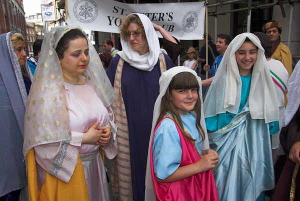 Italian Church Procession © 2006, Peter Marshall