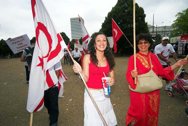 32nd  Anniversary celebrated by Turkish Cypriots © 2006, Peter Marshal