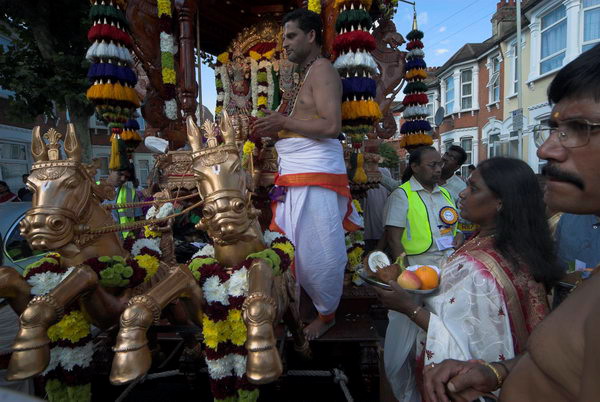 Sri Mahalakshmi Temple Chariot Festival © 2006, Peter Marshall