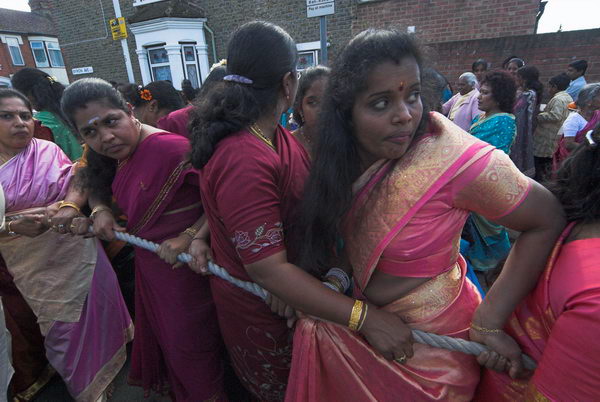 Sri Mahalakshmi Temple Chariot Festival © 2006, Peter Marshall