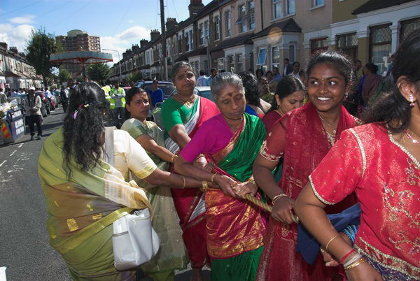 Sri Mahalakshmi Temple Chariot Festival © 2006, Peter Marshall