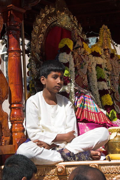 Sri Mahalakshmi Temple Chariot Festival © 2006, Peter Marshall