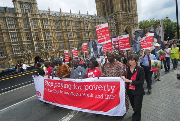 Christian Aid Trade Justice March © 2006, Peter Marshall