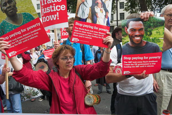 Christian Aid Trade Justice March © 2006, Peter Marshall