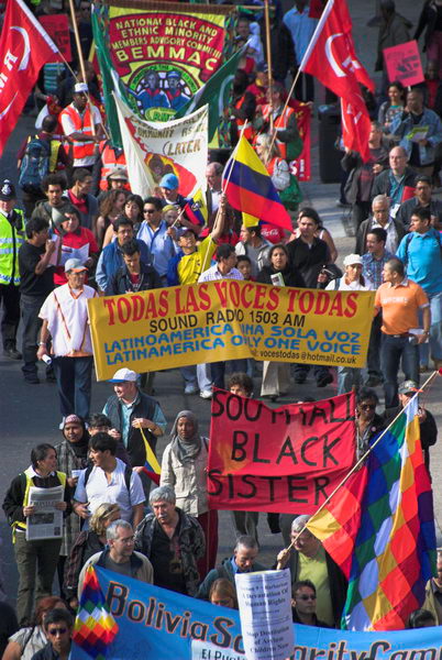 March for Migrant Rights © Peter Marshall 2006