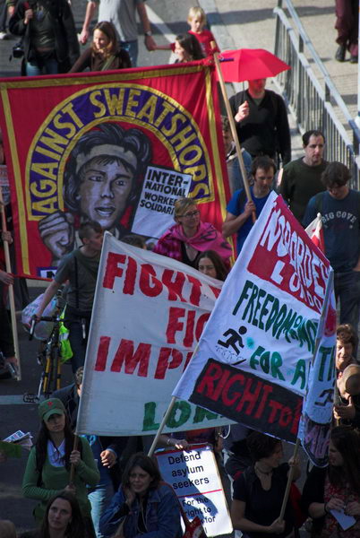 March for Migrant Rights © Peter Marshall 2006