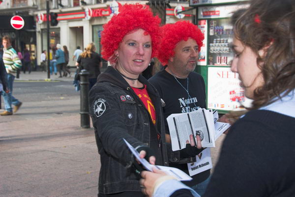 21st Global Day of Action against McDonalds