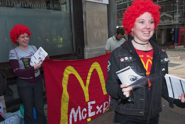 21st Global Day of Action against McDonalds