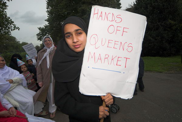 Save Queen's Market © Peter Marshall, 2006