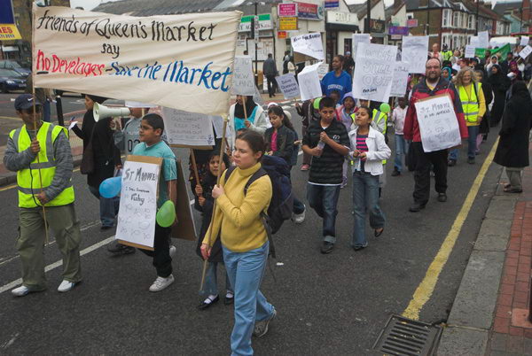 Save Queen's Market © Peter Marshall, 2006