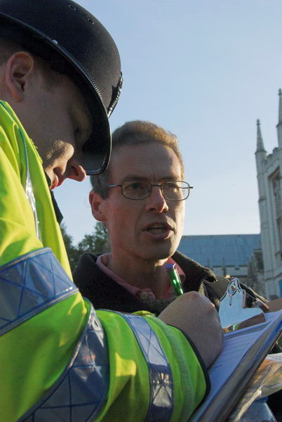 No More Fallujahs: Peace Camp Parliament Square © Peter Marshall, 2006