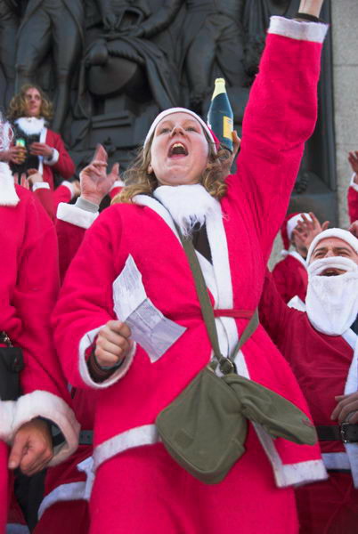 Santacon © Peter Marshall, 2006