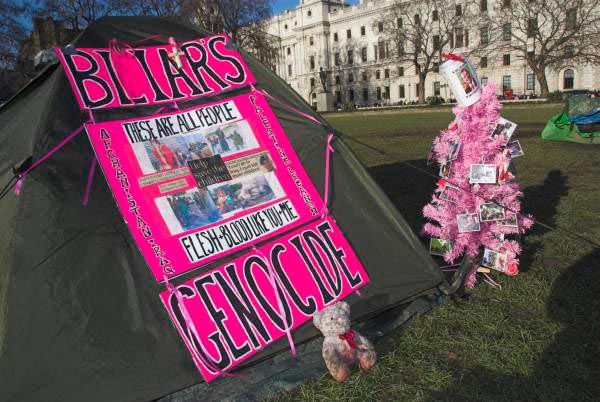 Parliament Square Protest 2007 © Peter Marshall, 2007