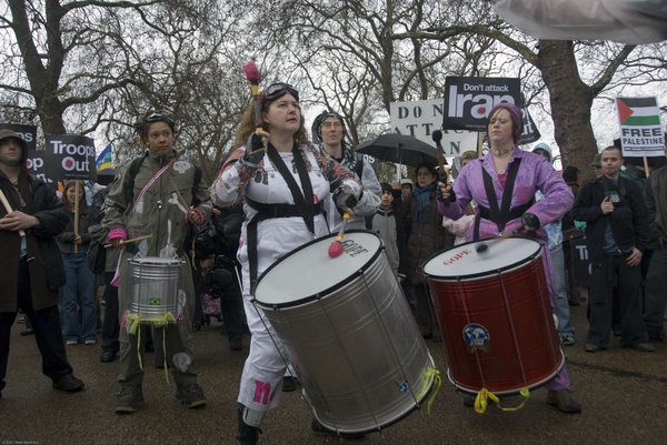Stop Trident, Troops out of Iraq © 2007, Peter Marshall