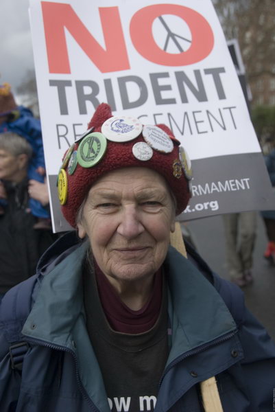 Stop Trident, Troops out of Iraq © 2007, Peter Marshall