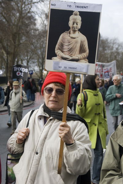 Stop Trident, Troops out of Iraq © 2007, Peter Marshall