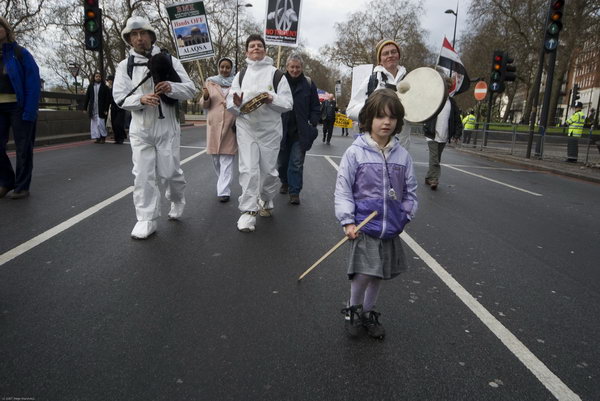 Stop Trident, Troops out of Iraq © 2007, Peter Marshall