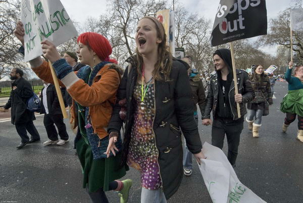 Stop Trident, Troops out of Iraq © 2007, Peter Marshall