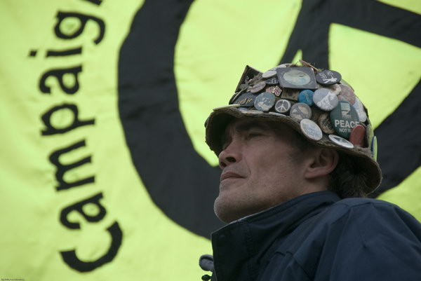 Stop Trident, Troops out of Iraq © 2007, Peter Marshall