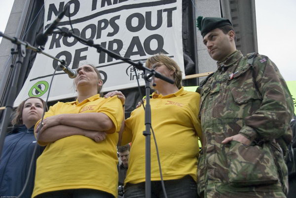 Stop Trident, Troops out of Iraq © 2007, Peter Marshall